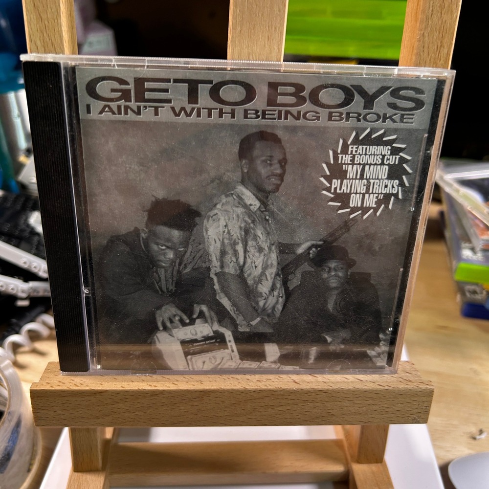 Geto Boys I Ain't With Being Broke CD Single 1992 Rap-A-Lot PCDS 7005 Rap
